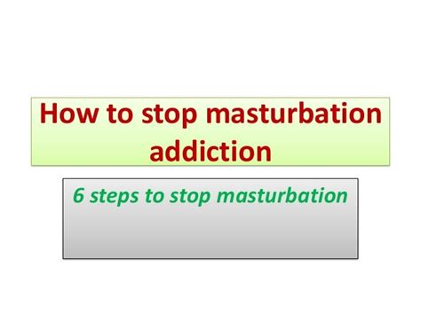 how can one stop master betting|How to Stop a Masturbation Addiction: 13 Steps (with Pictures).
